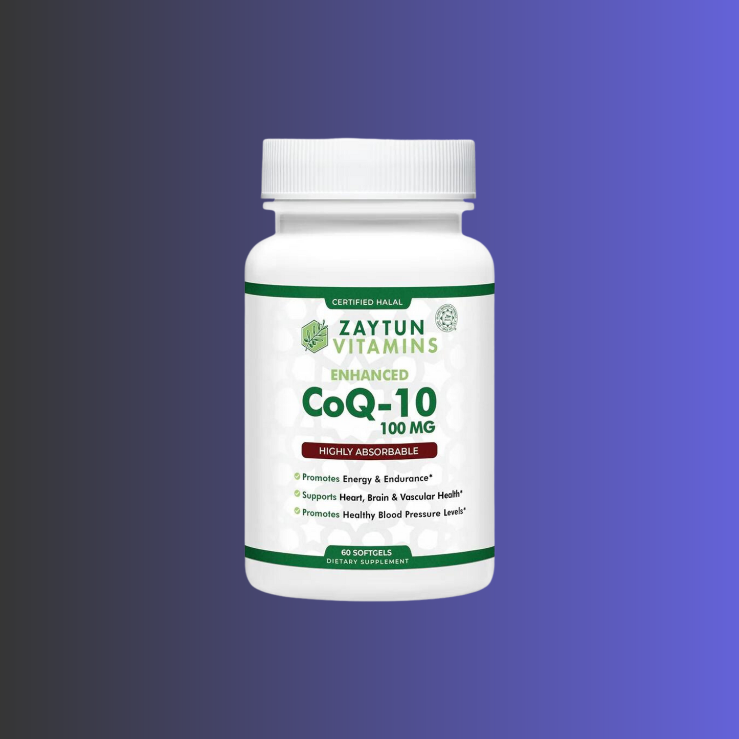 Halal CoQ 10 Softgels