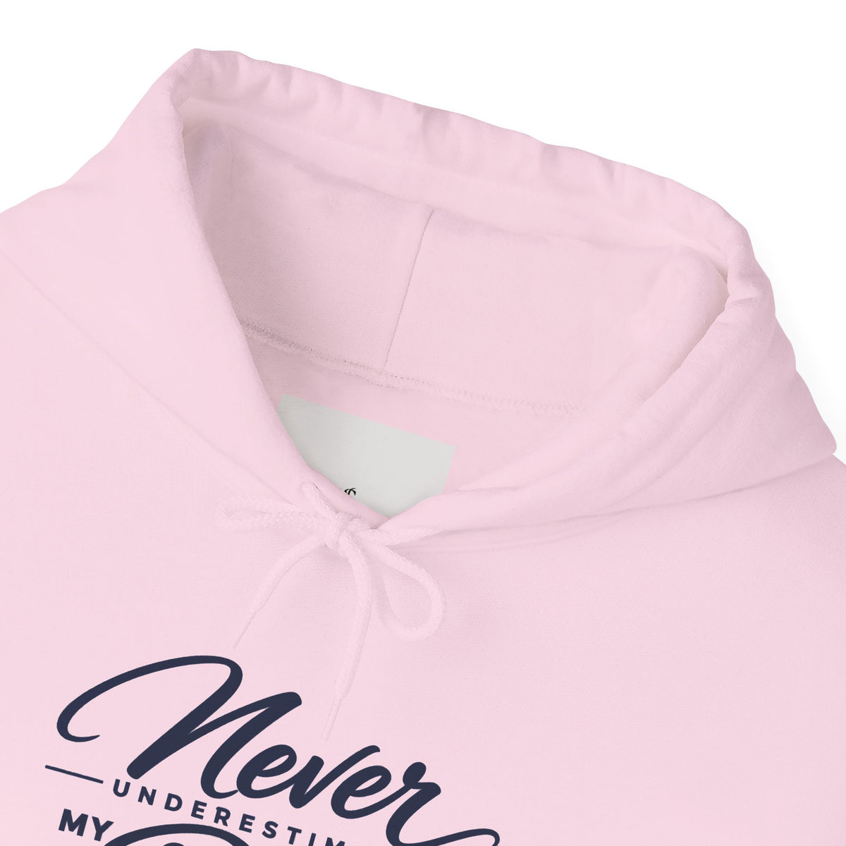 Never Underestimate My Rabb Hoodie — Inspirational Islamic Faith Sweatshirt