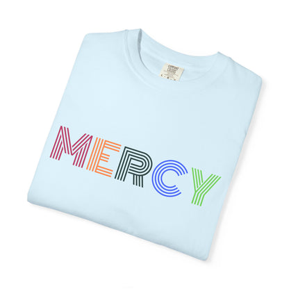 Mercy Multi Color Letters T-Shirt