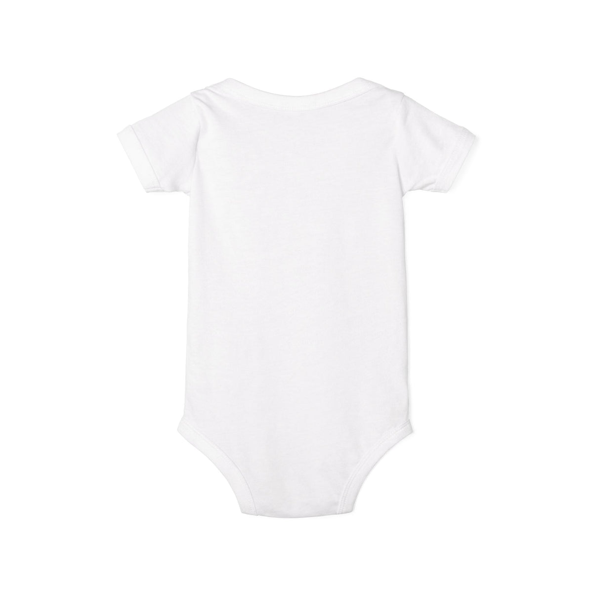 Infant One-Piece Bodysuit with Red Heart — Cute Baby Valentine or Everyday Gift