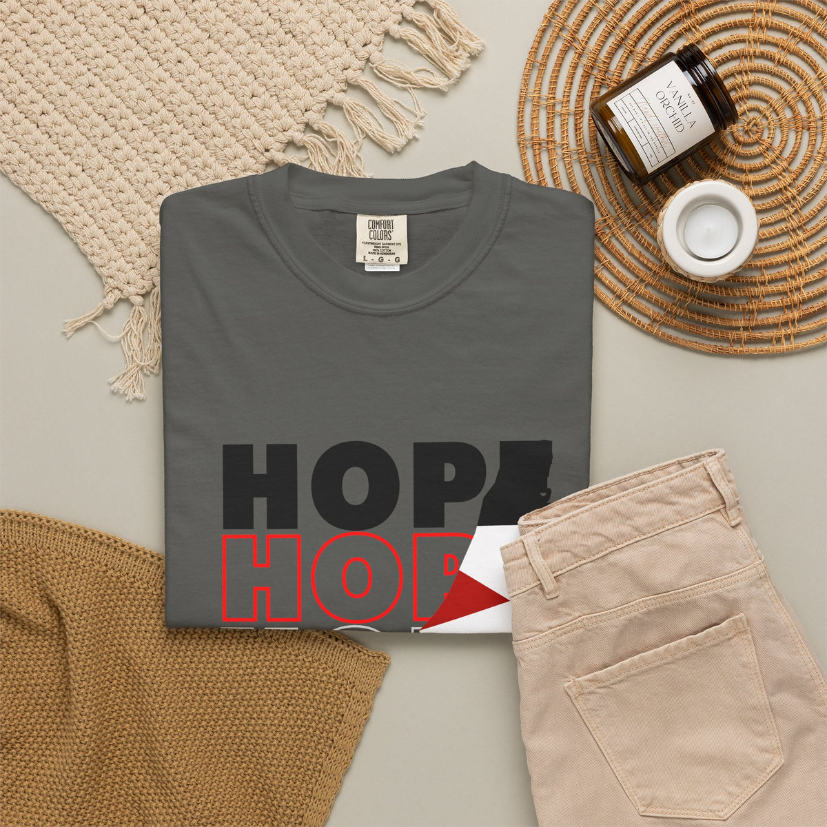 Hope Flag T-Shirt — Palestine Graphic Tee