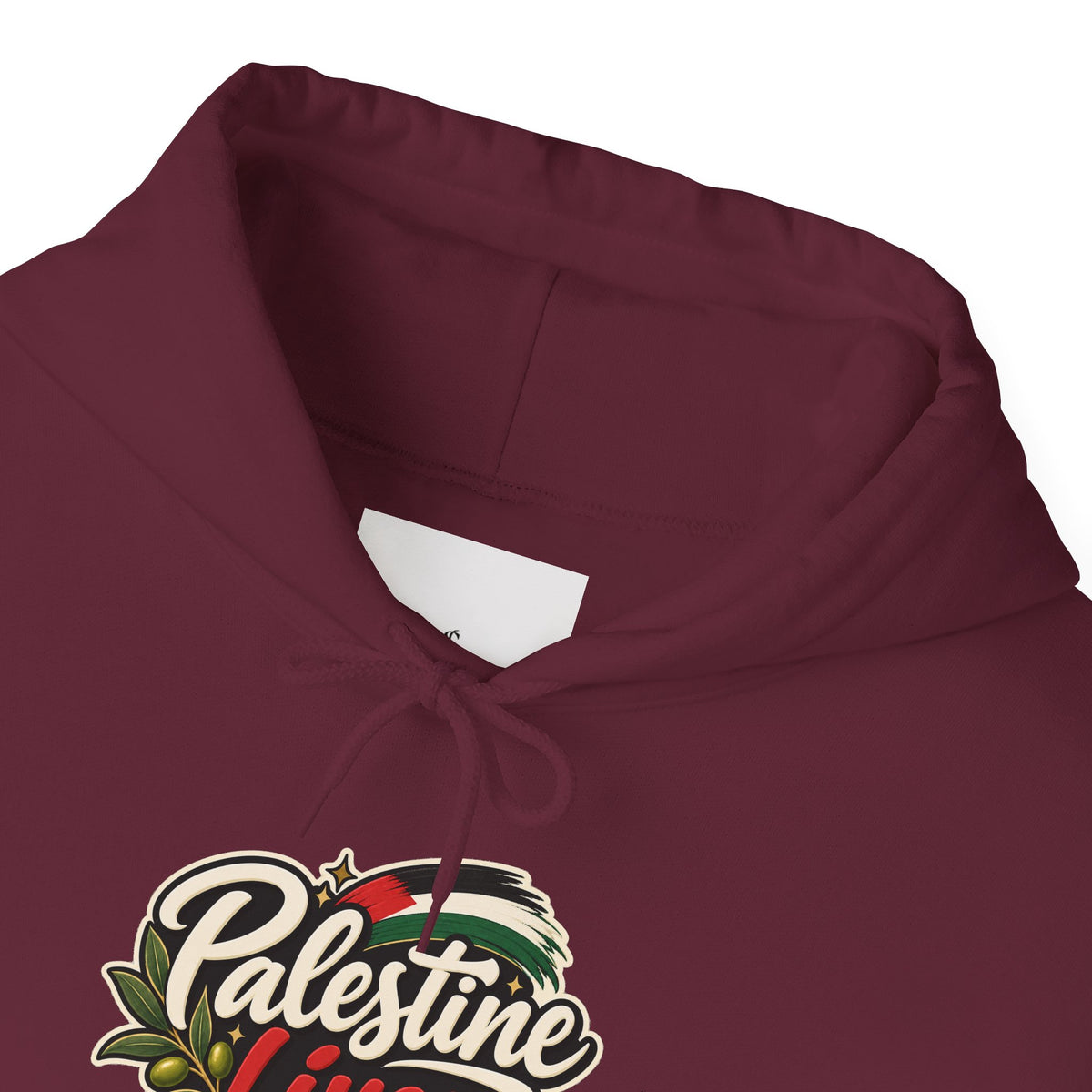 Hoodie — "Palestine Lives in Us" Graphic Hoodie