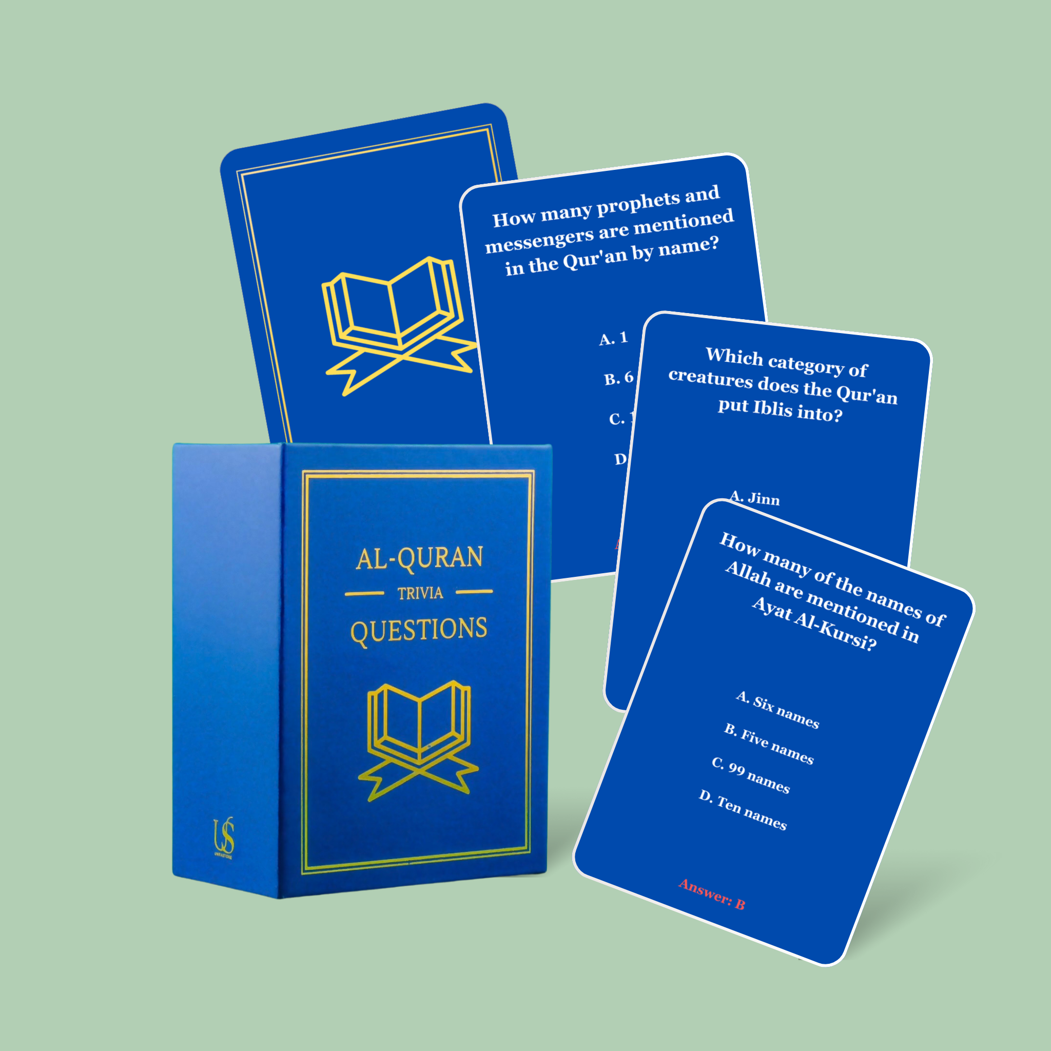 Islamic Trivia Cards - The 4 Pack Trivia Card Ultimate Bundle