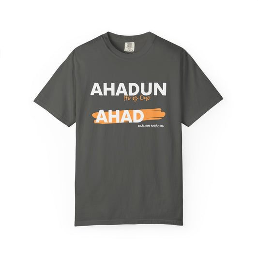 Ahadun Ahad T‑Shirt — Islamic Faith Statement Tee