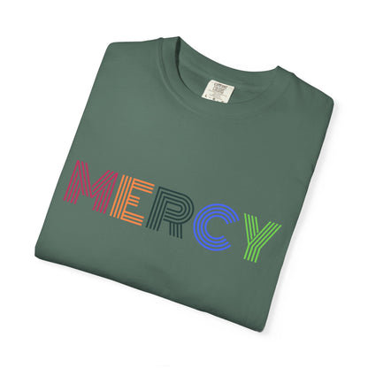 Mercy Multi Color Letters T-Shirt