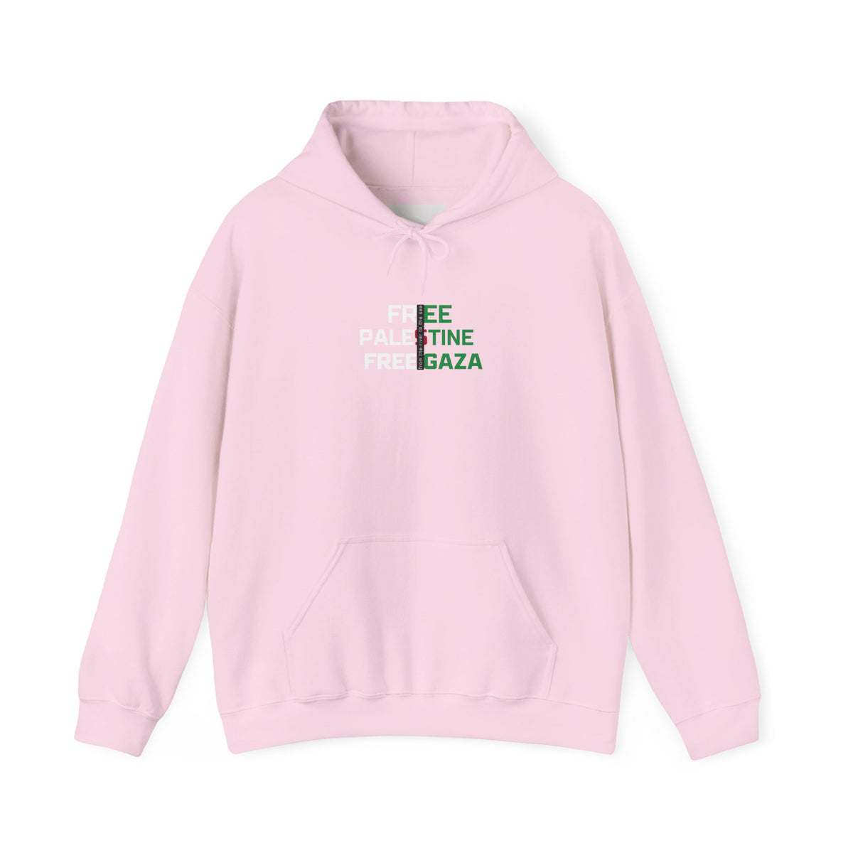 Free Palestine Free Gaza Hoodie – Solidarity Protest Pullover