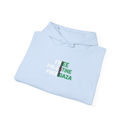 Free Palestine Free Gaza Hoodie – Solidarity Protest Pullover