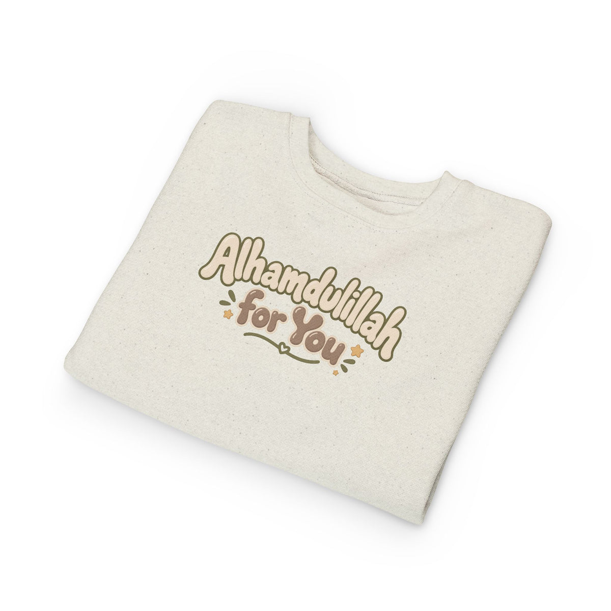 Alhamdulillah For You Toddler Sweatshirt – Cute Islamic Kids Pullover