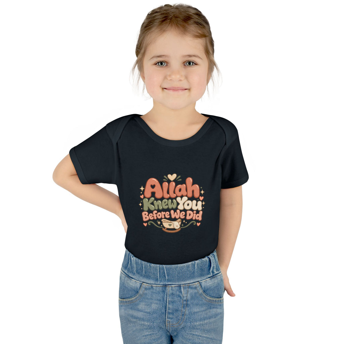 Infant Bodysuit – "Allah Knew You Before We Did" Muslim Baby Onesie