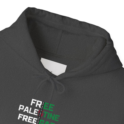 Free Palestine Free Gaza Hoodie – Solidarity Protest Pullover