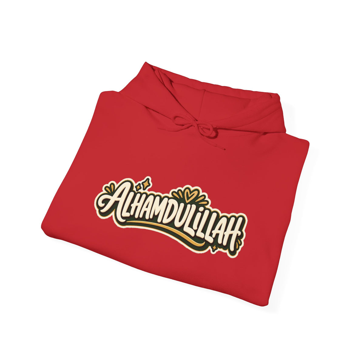 Alhamdulillah Hoodie — 'Through Every Chapter' Inspirational Islamic Pullover
