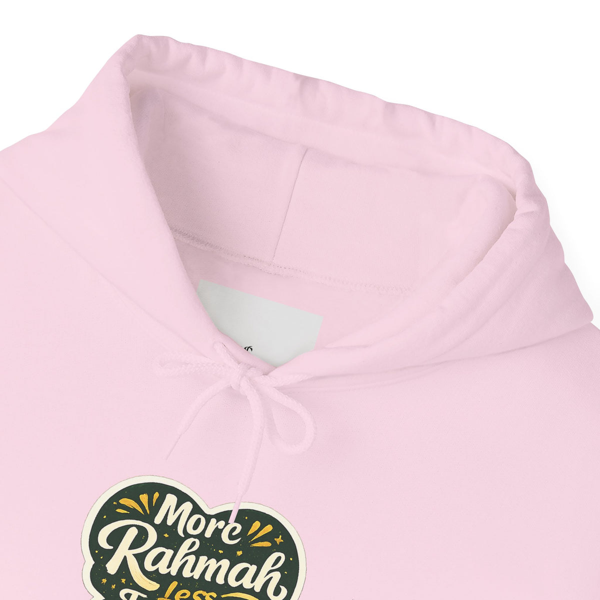 Hoodie — “More Rahmah Less Judgment” Inspirational Islamic Comfort Hoodie