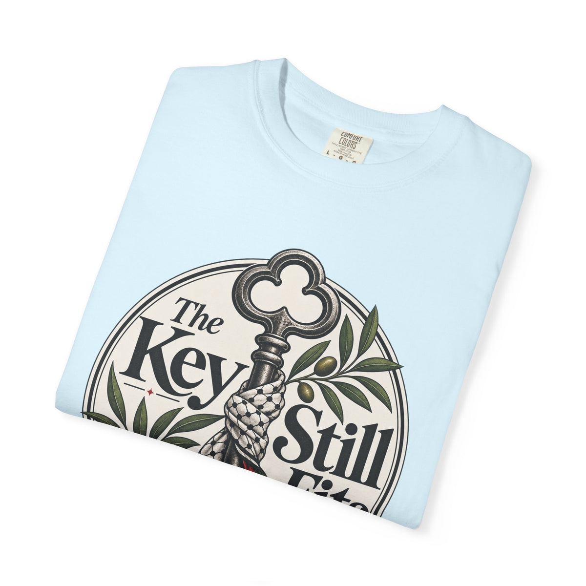 Key Still Fits T-Shirt — Vintage Skeleton Key Graphic Tee