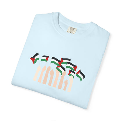 Palestine Flags T-Shirt — Minimal Graphic Tee