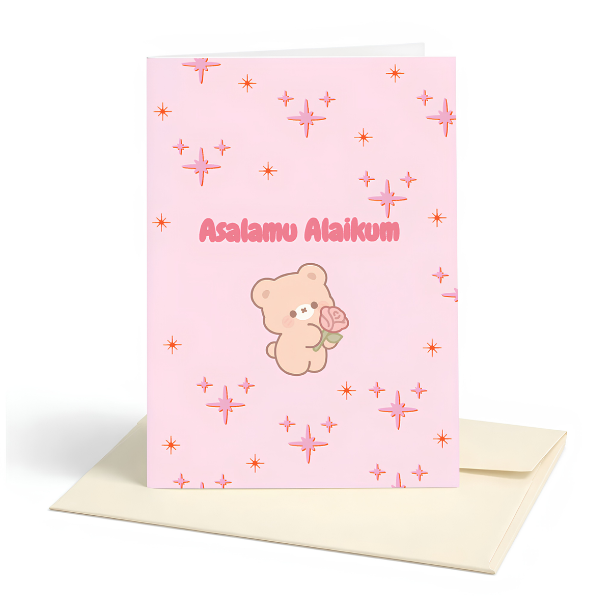 Asalamu Alaikum Islamic Greeting Card