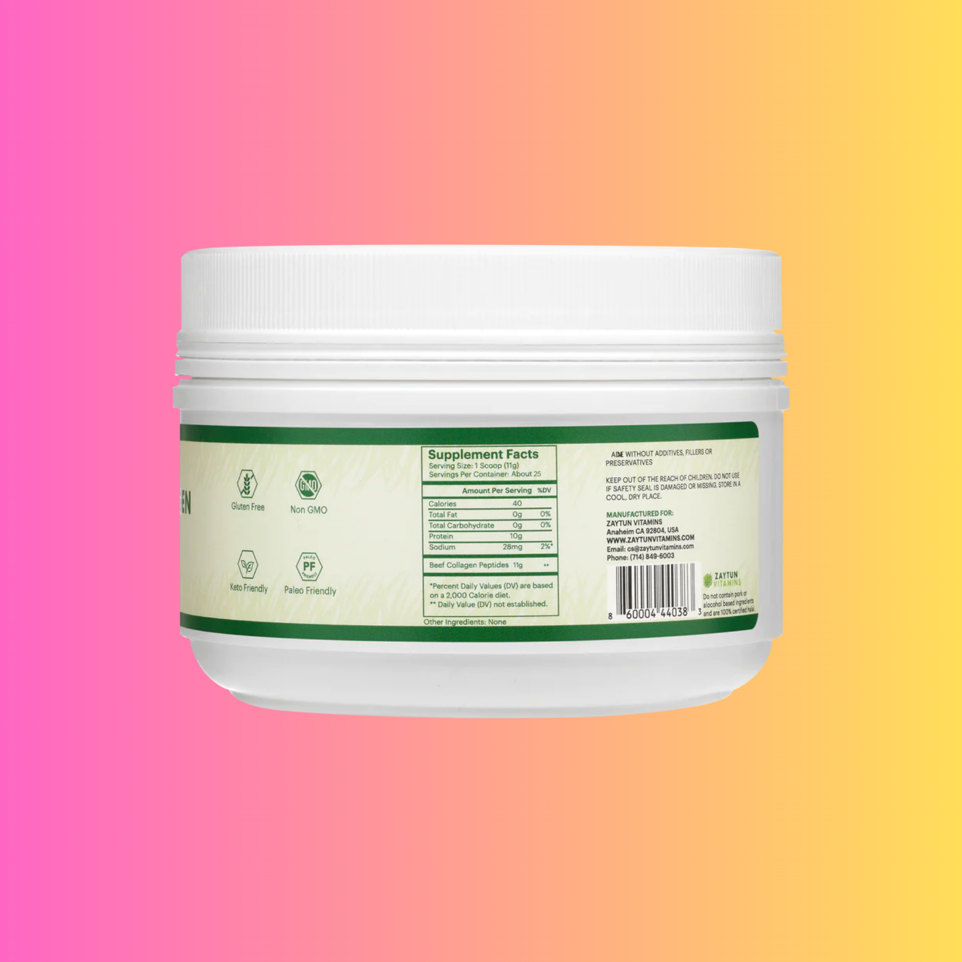 Halal Collagen Peptides Powder