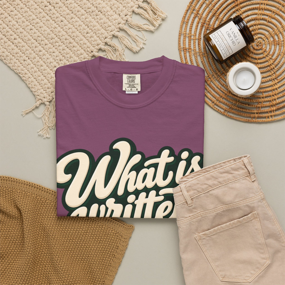 What Is Written Will Reach You T-Shirt