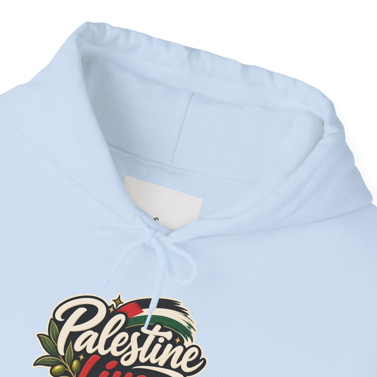 Hoodie — "Palestine Lives in Us" Graphic Hoodie