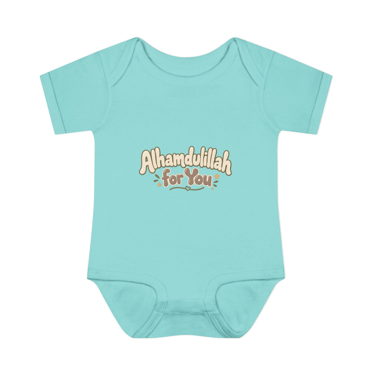 “Alhamdulillah for You” Baby Bodysuit — Newborn Islamic Celebration Onesie