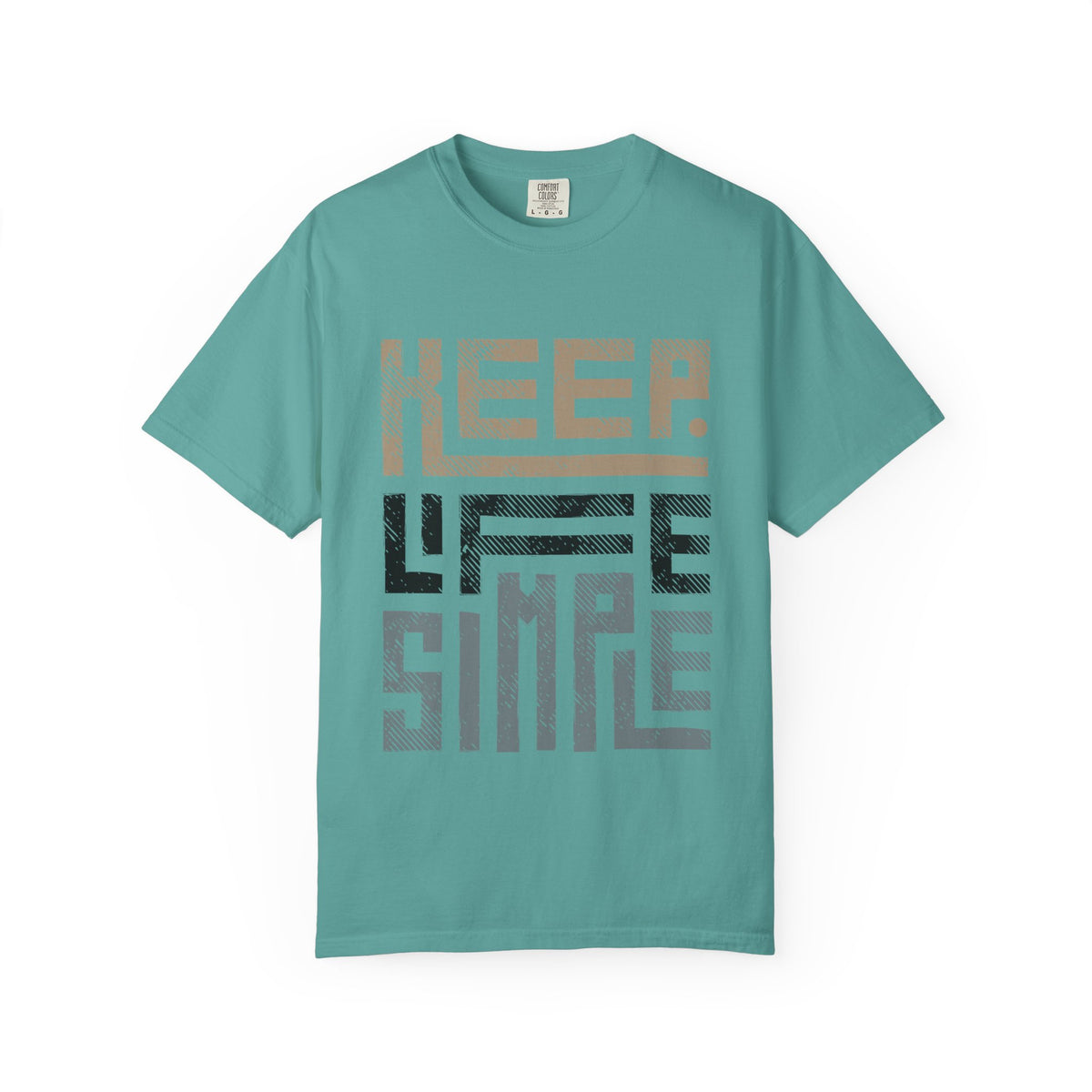 Keep Life Simple T-Shirt — Minimalist Inspirational Graphic Tee