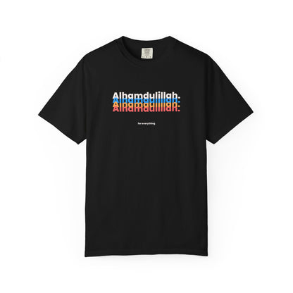 Alhamdulillah Repeat Script T-Shirt — Faith-Inspired Casual Tee