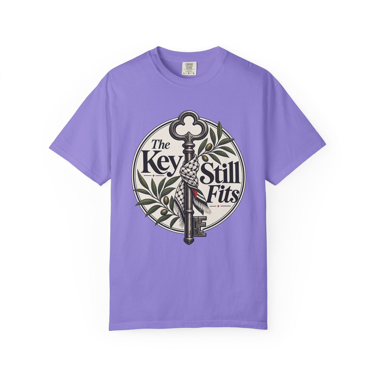 Key Still Fits T-Shirt — Vintage Skeleton Key Graphic Tee