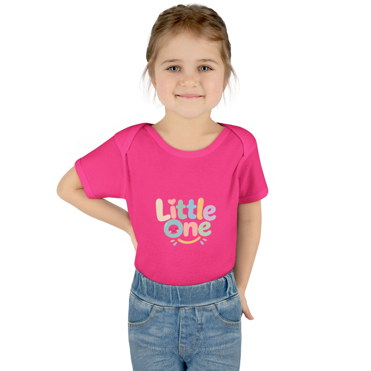 Little One Infant Bodysuit – Pastel Baby Shower Gift