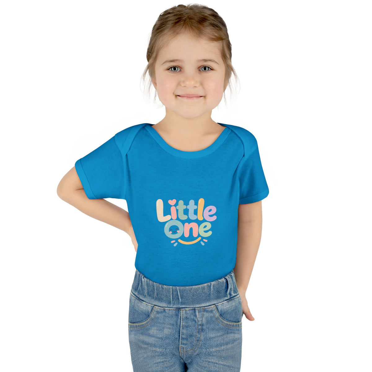 Little One Infant Bodysuit – Pastel Baby Shower Gift