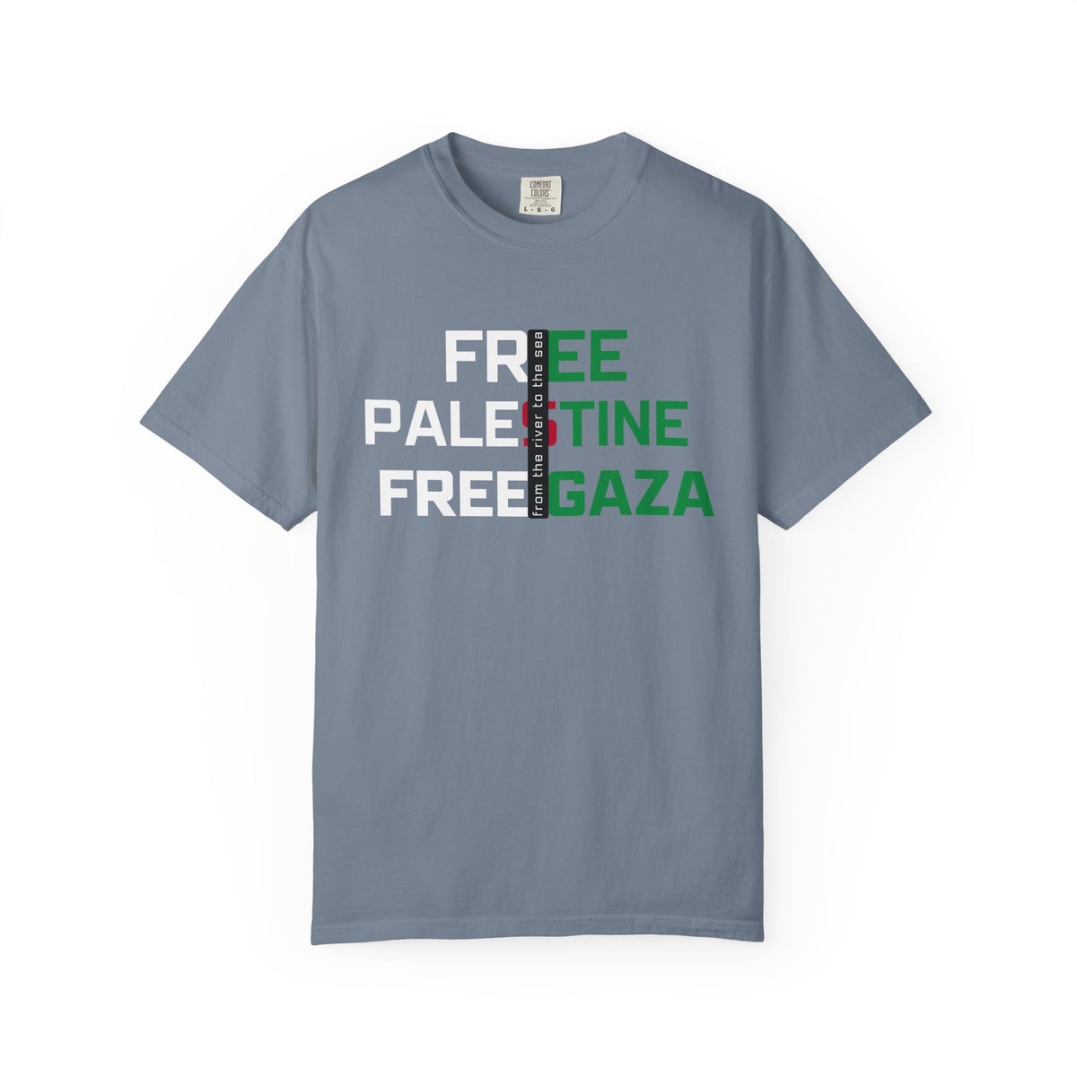 Free Palestine Free Gaza T-Shirt — Political Solidarity Tee
