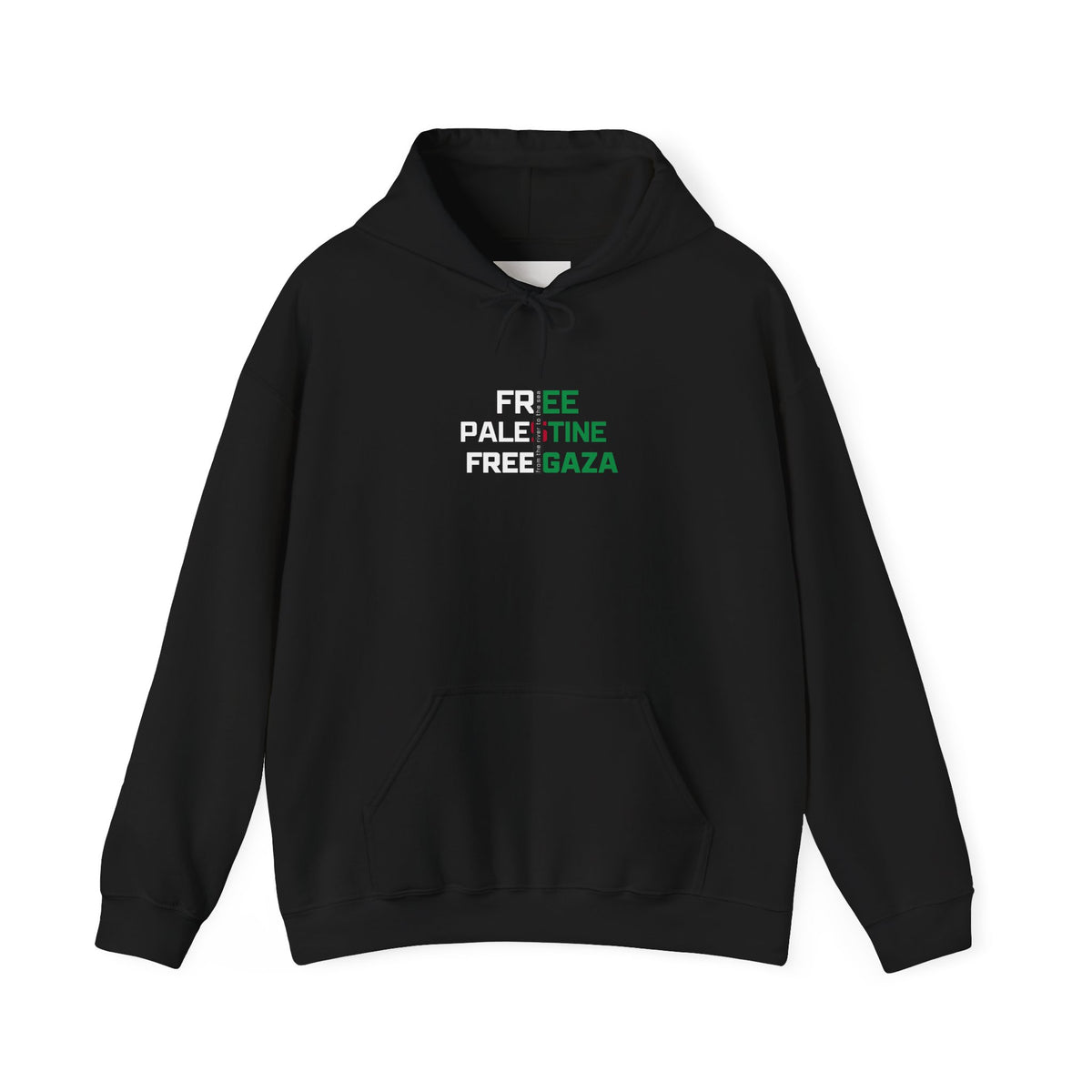 Free Palestine Free Gaza Hoodie – Solidarity Protest Pullover