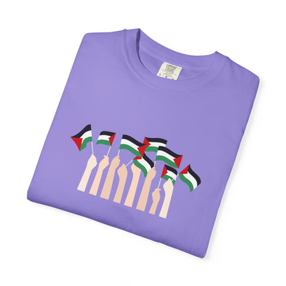 Palestine Flags T-Shirt — Minimal Graphic Tee