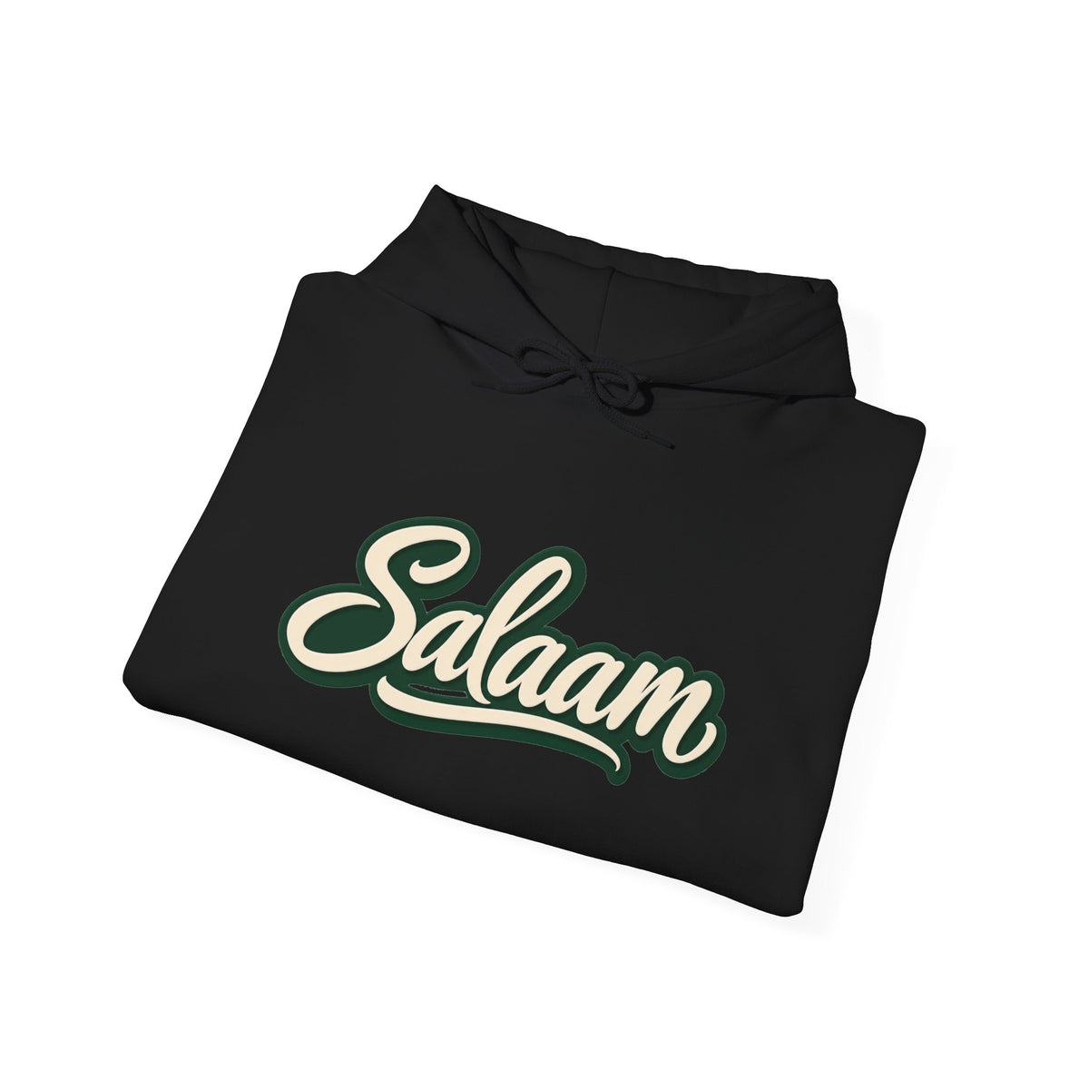 Salaam Hoodie — "Carry Peace Wherever You Go" Cozy Islamic Greeting Sweatshirt