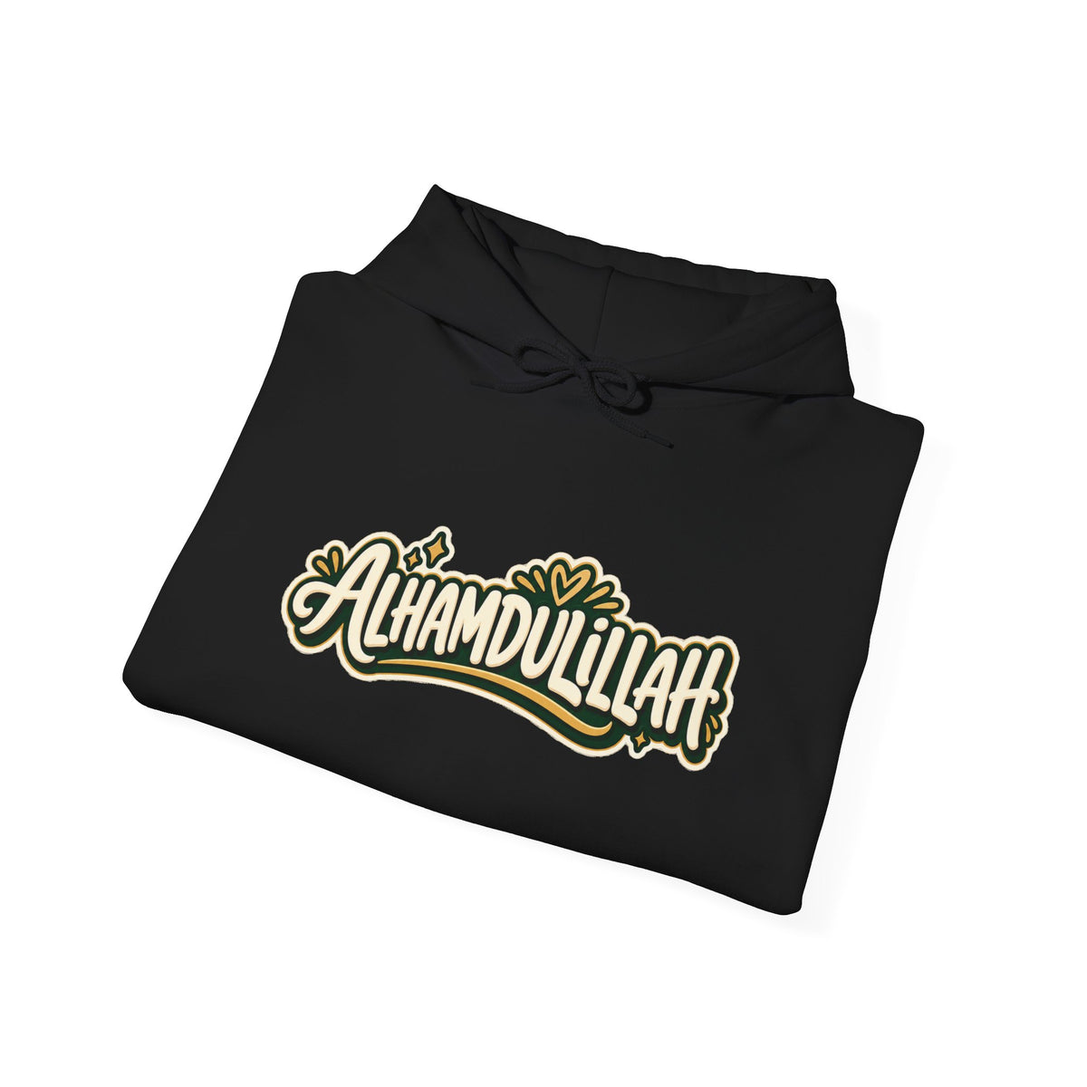 Alhamdulillah Hoodie — 'Through Every Chapter' Inspirational Islamic Pullover