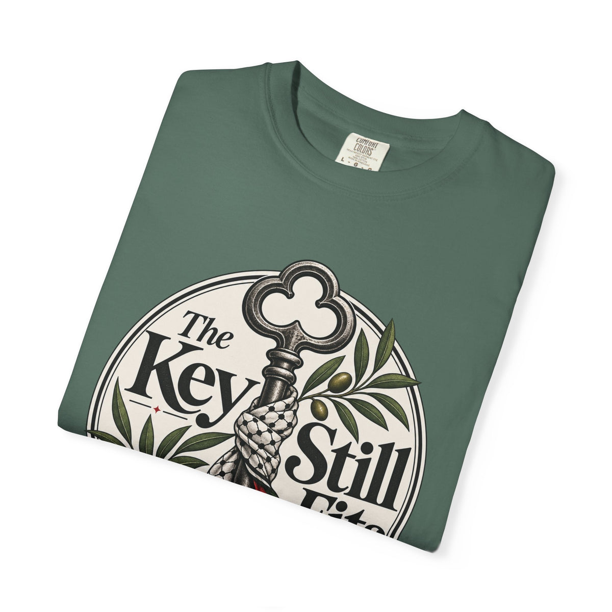 Key Still Fits T-Shirt — Vintage Skeleton Key Graphic Tee