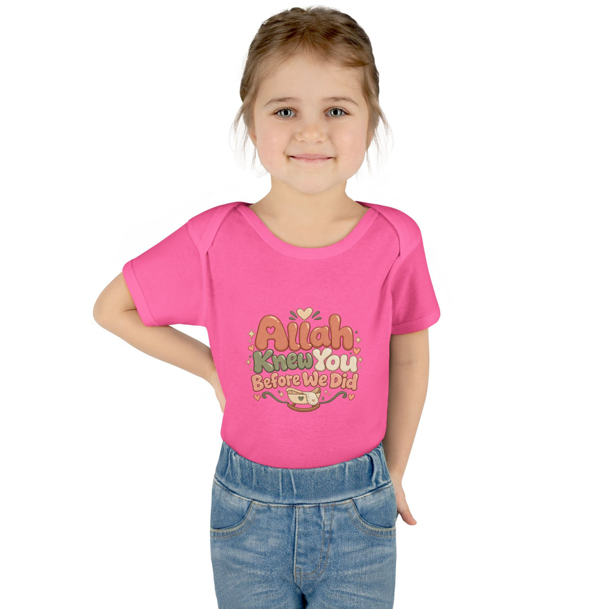 Infant Bodysuit – "Allah Knew You Before We Did" Muslim Baby Onesie