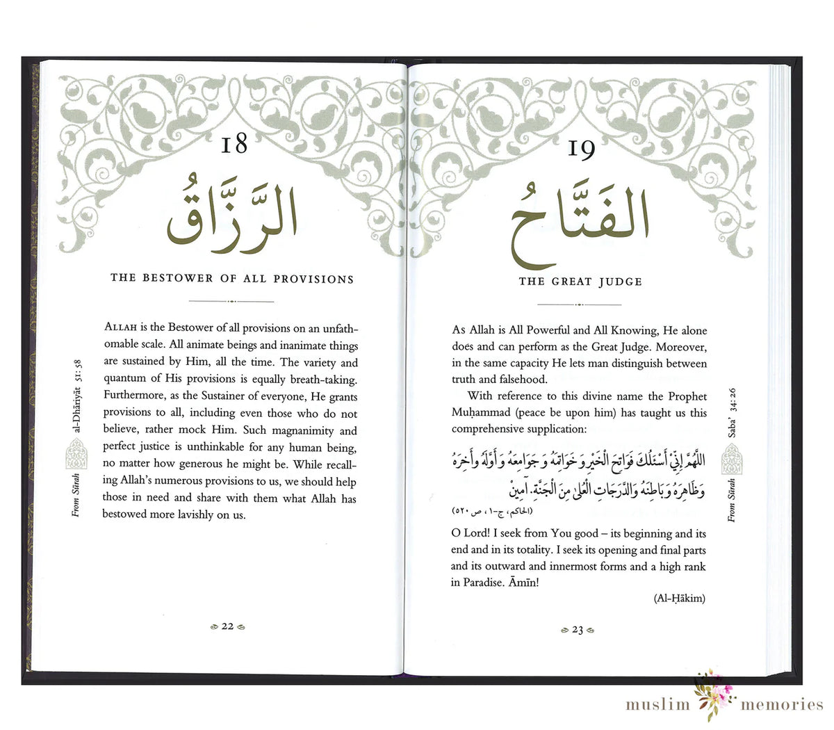 Blessed Names and Attributes of Allah
