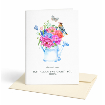 May Allah Grant You Shifa | Islamic Get Well Soon Greeting Card