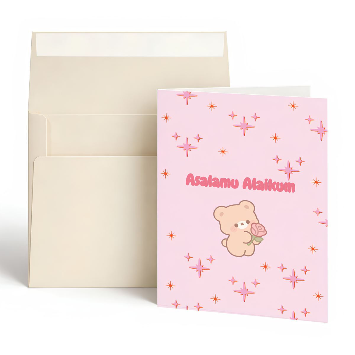 Asalamu Alaikum Islamic Greeting Card