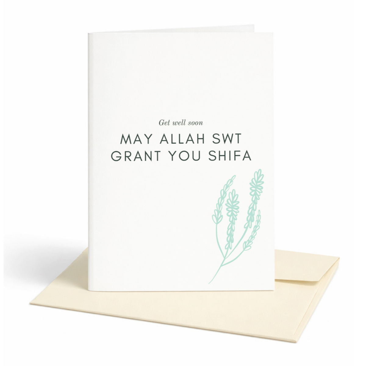 May Allah Grant You Shifa | Islamic Get Well Greeting Card