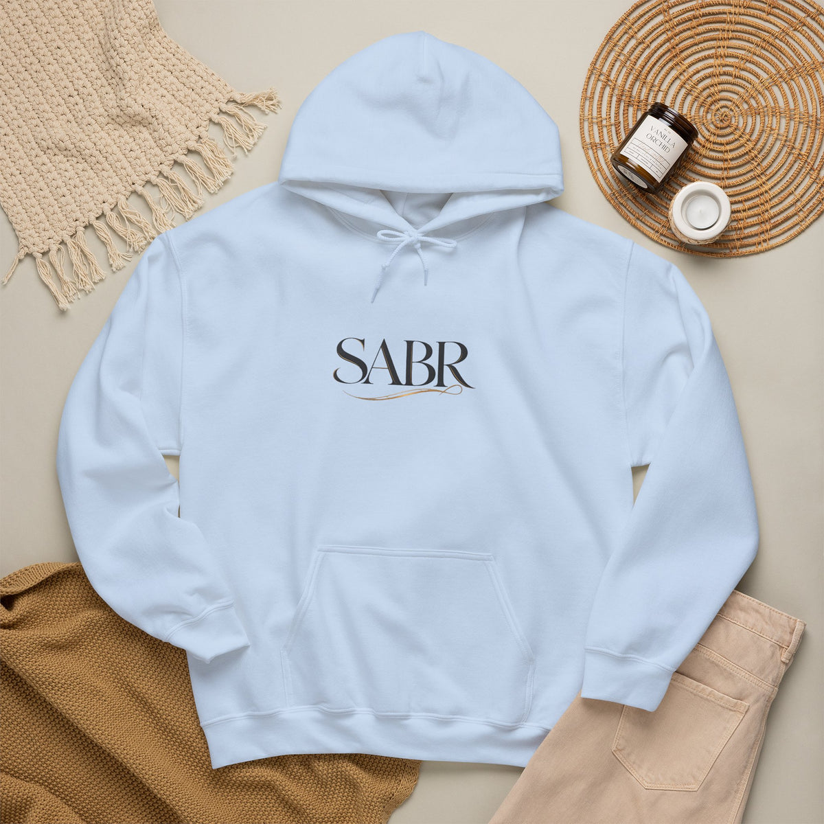 SABR Hoodie — "Leave the Unknown to Allah" Inspirational Islamic Hoodie