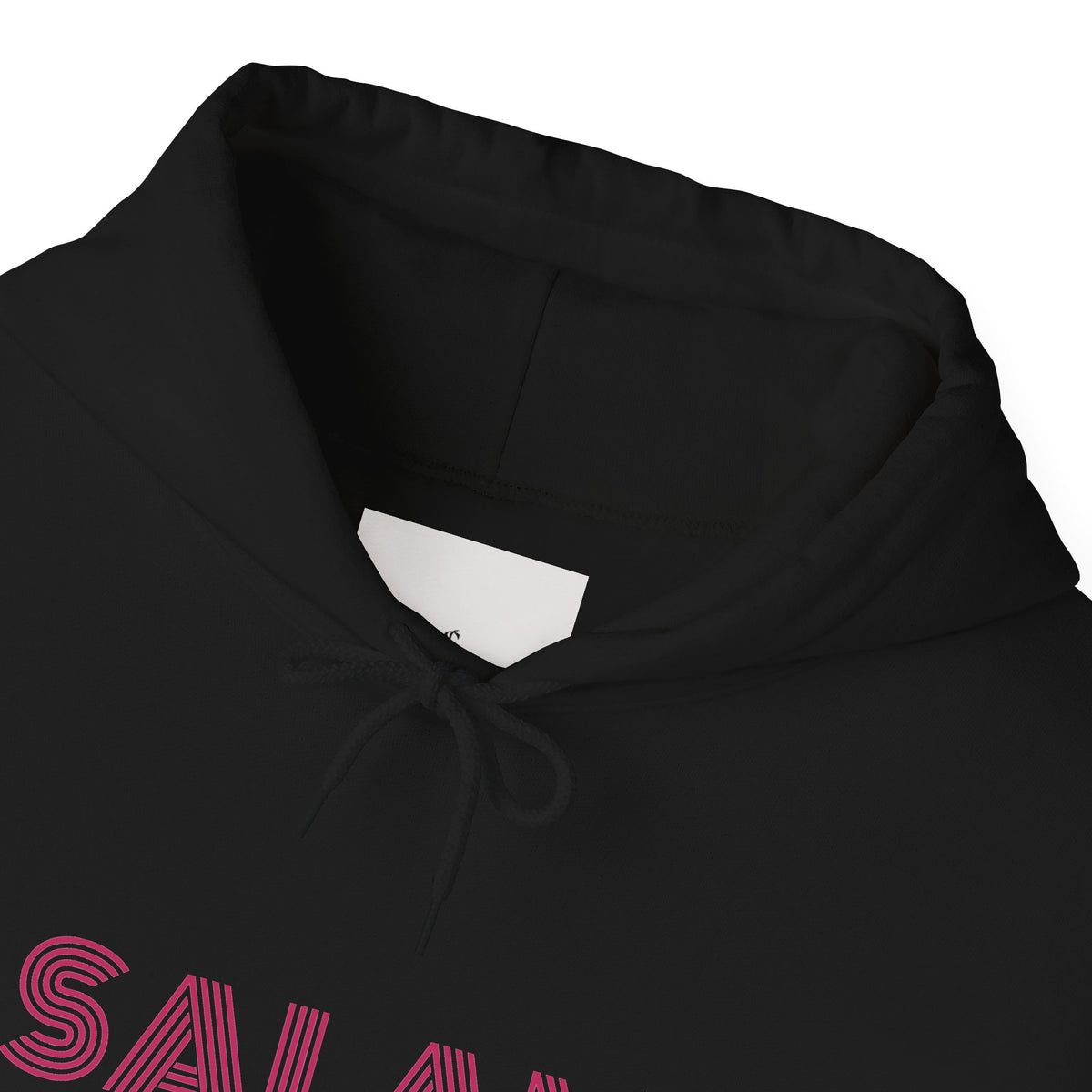 Salam Peace Hoodie — 'SALAM' Typography Peaceful Message Sweatshirt
