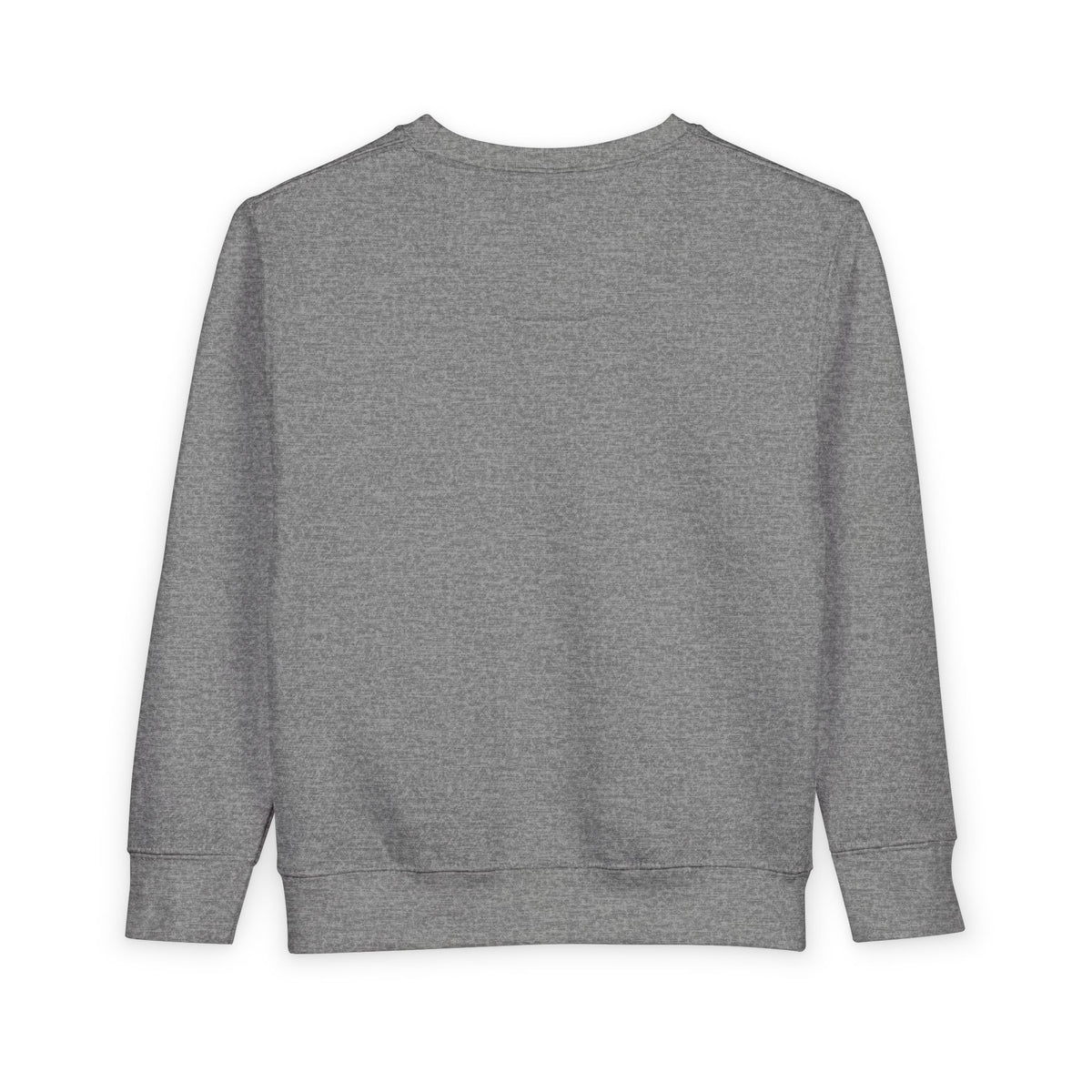 Toddler Sweatshirt - "Written" Minimalist Kids Crewneck, Cozy Gray Graphic Sweater for Little Readers & Writers