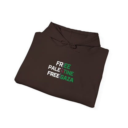 Free Palestine Free Gaza Hoodie – Solidarity Protest Pullover