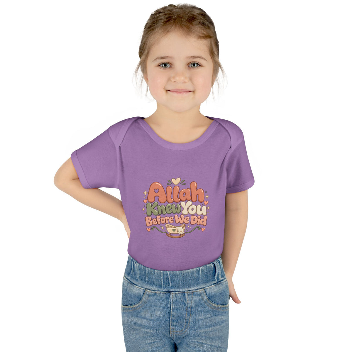 Infant Bodysuit – "Allah Knew You Before We Did" Muslim Baby Onesie