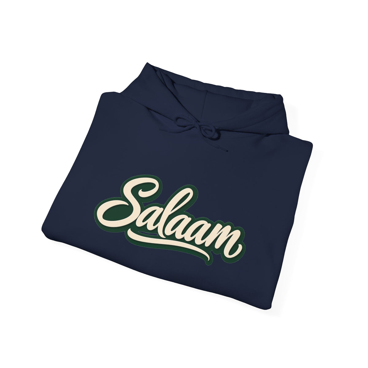 Salaam Hoodie — "Carry Peace Wherever You Go" Cozy Islamic Greeting Sweatshirt