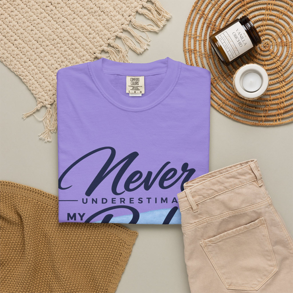 Never Underestimate My Rabb T-Shirt