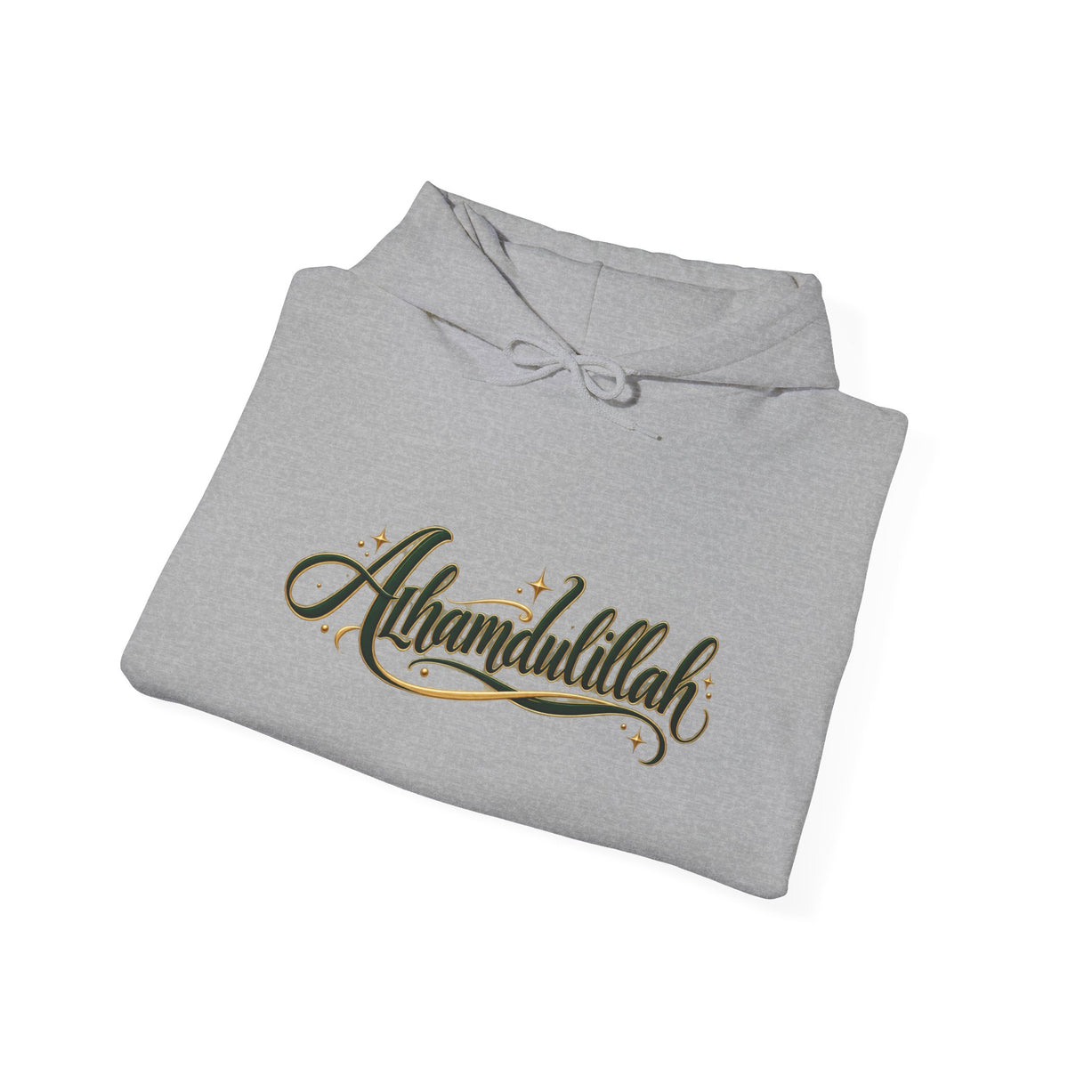 Alhamdulillah Hoodie — Script Faithful Comfort Sweatshirt