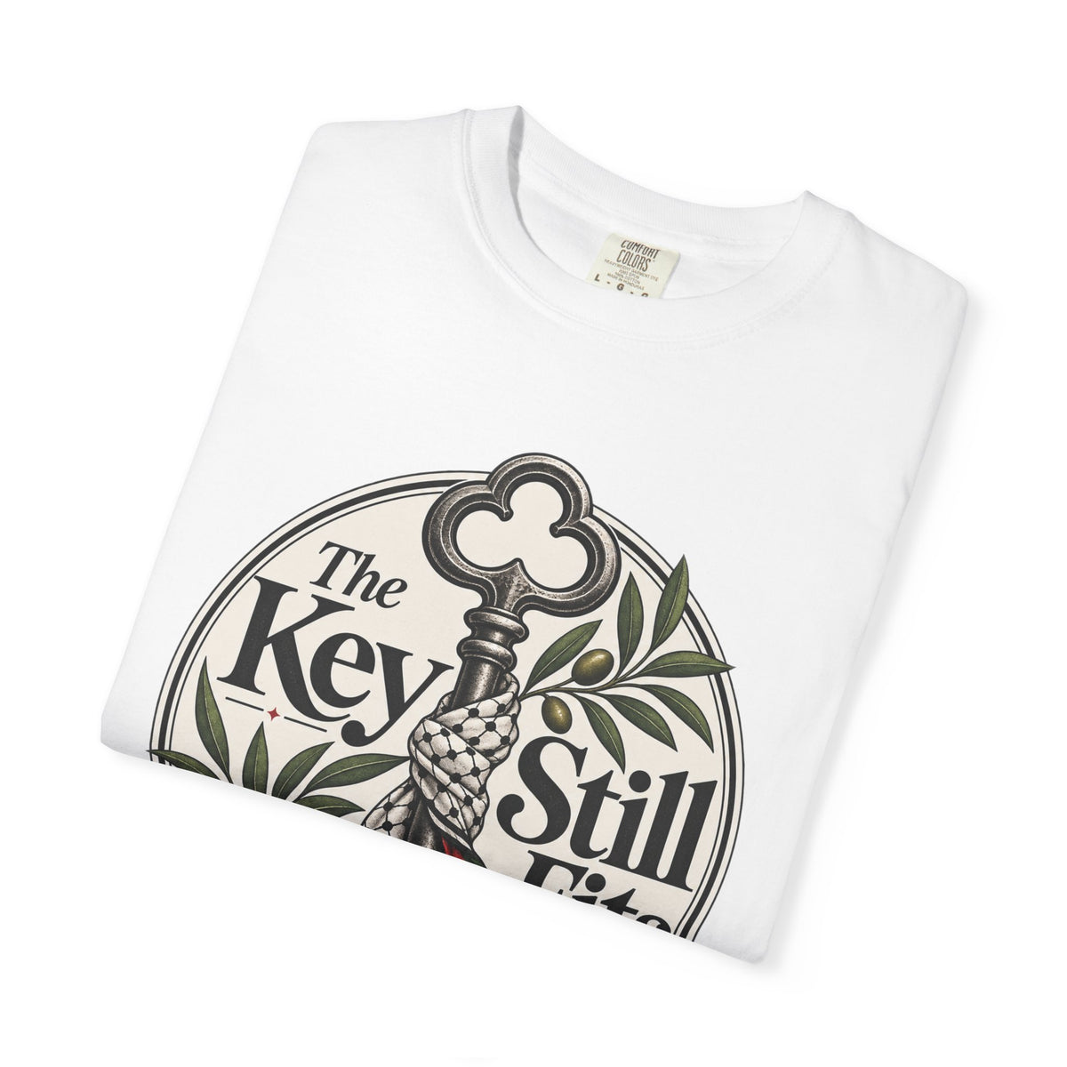 Key Still Fits T-Shirt — Vintage Skeleton Key Graphic Tee