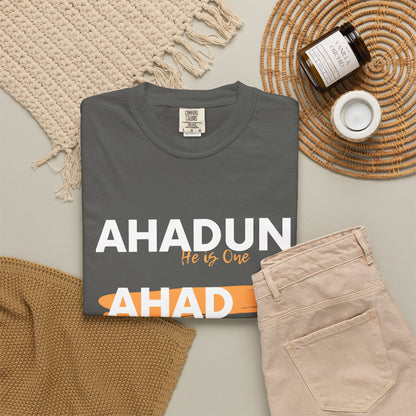 Ahadun Ahad T‑Shirt — Islamic Faith Statement Tee