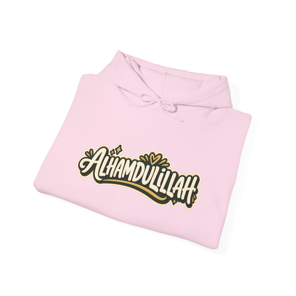Alhamdulillah Hoodie — 'Through Every Chapter' Inspirational Islamic Pullover